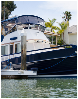 Boat Docked in Orlando, FL